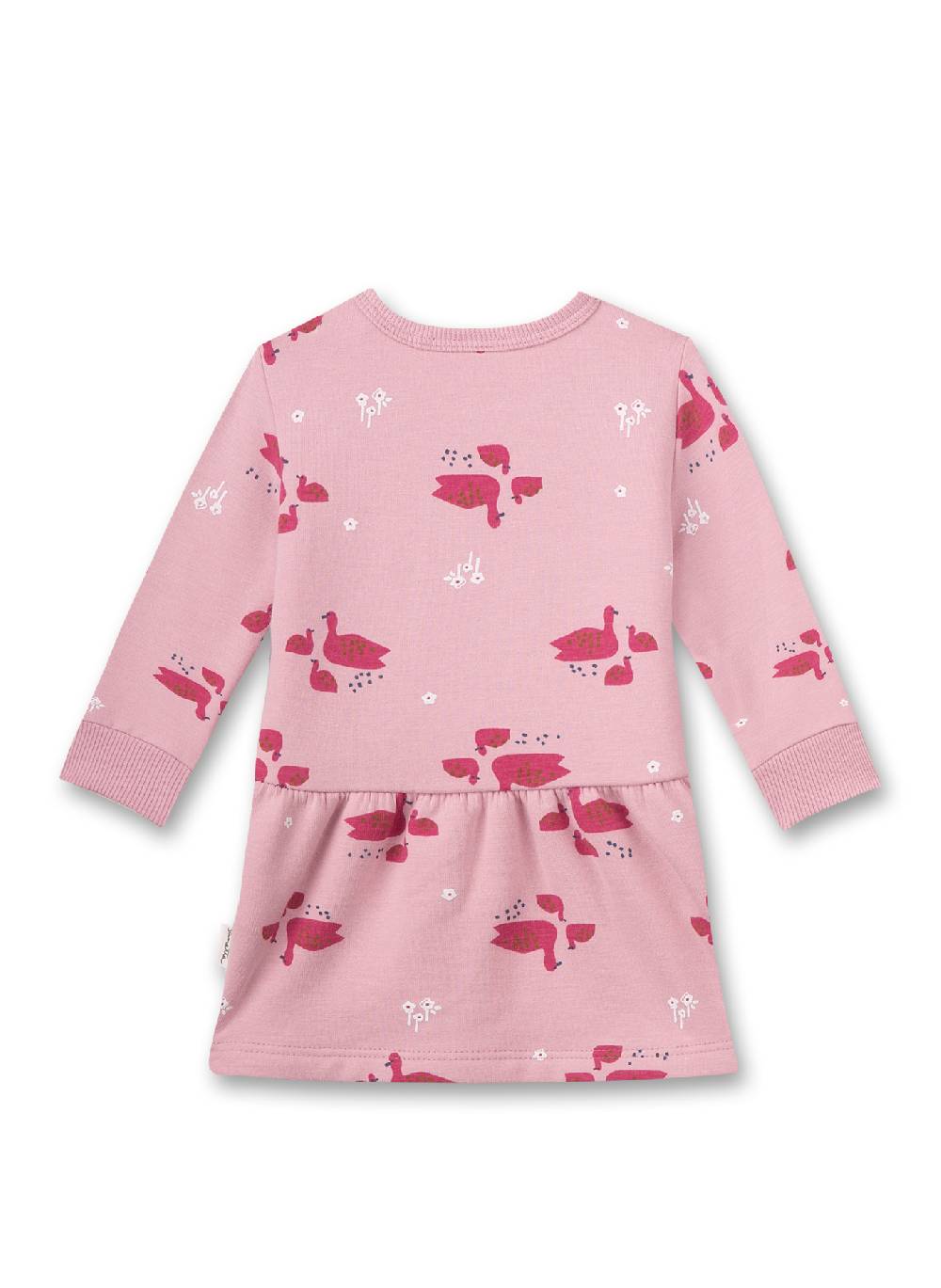 Sanetta Mädchen-Sweatkleid Rosa Nur für heute