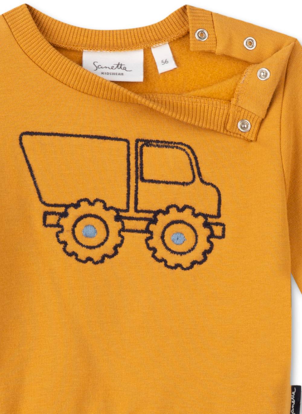 Sanetta Jungen-Sweatshirt Gelb Blitzverkäufe