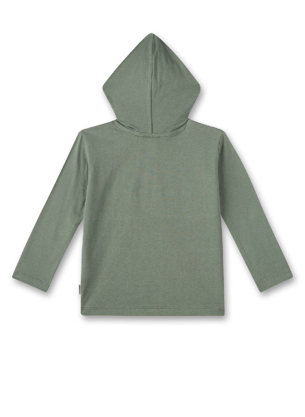 Sanetta Jungen-Langarmshirt mit Kapuze Grün Outlet