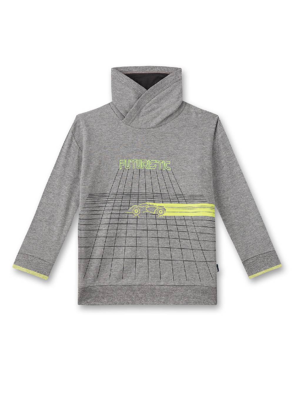 Sanetta Jungen-Sweatshirt Graumelange