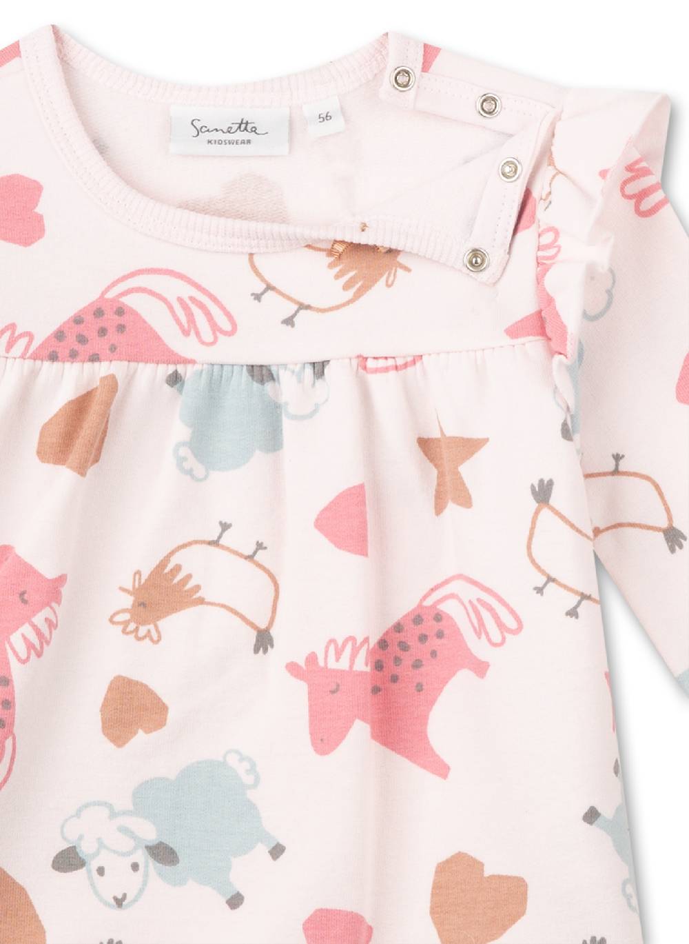 Sanetta Mädchen-Kleid Rosa Meist gekauft