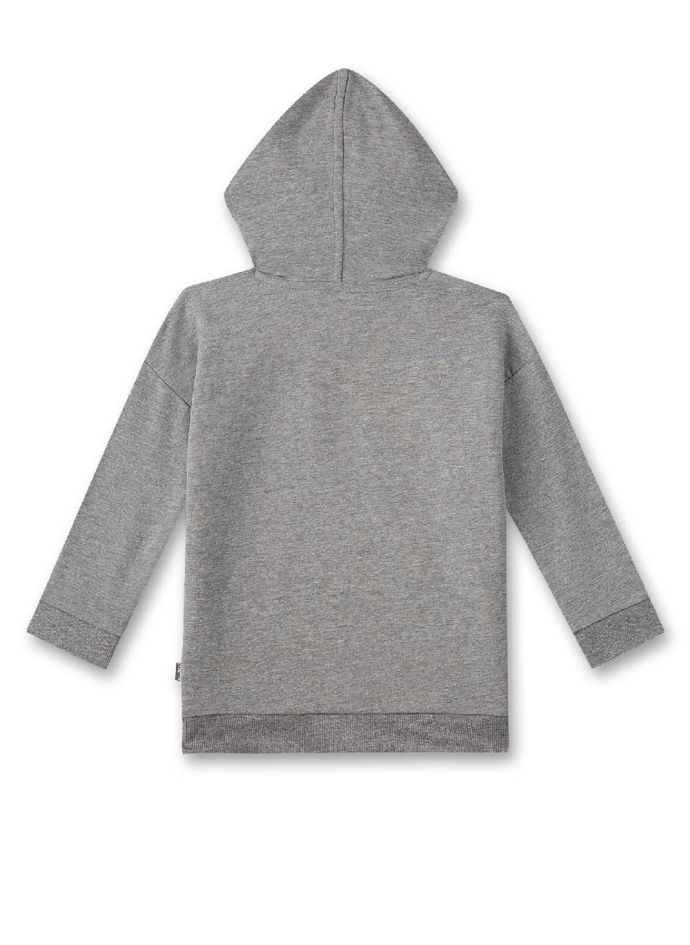 Sanetta Jungen-Sweatshirt mit Kapuze Graumelange Blitzverkäufe