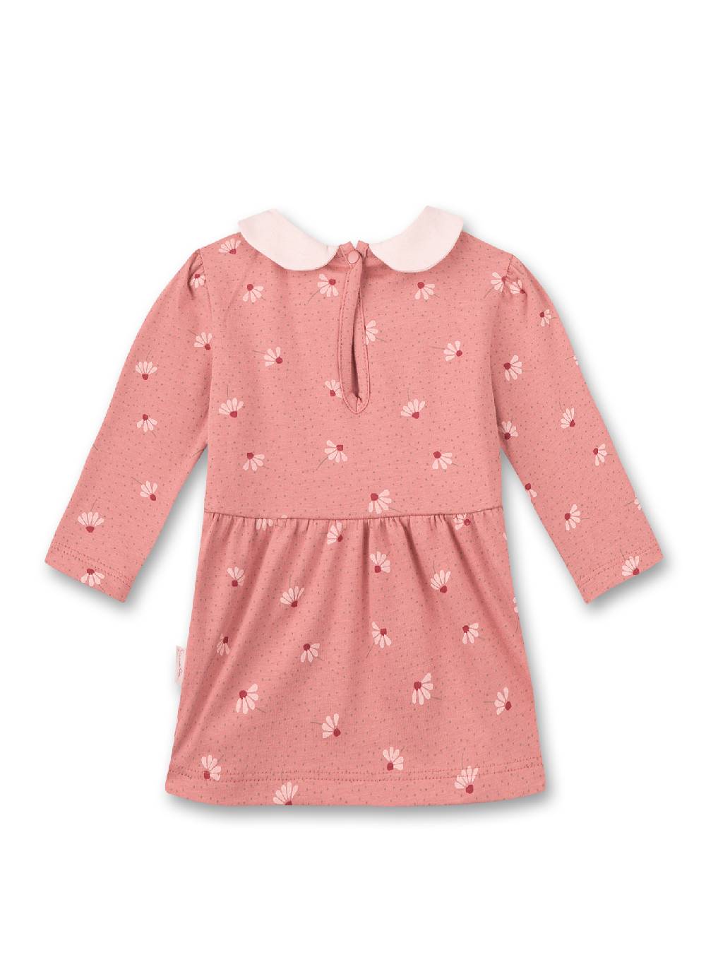 Sanetta Mädchen-Kleid Rosa mit Kragen im Angebot