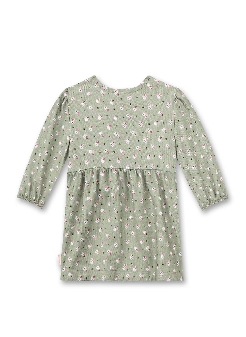 Sanetta Mädchen-Kleid Grün Fabrikverkauf