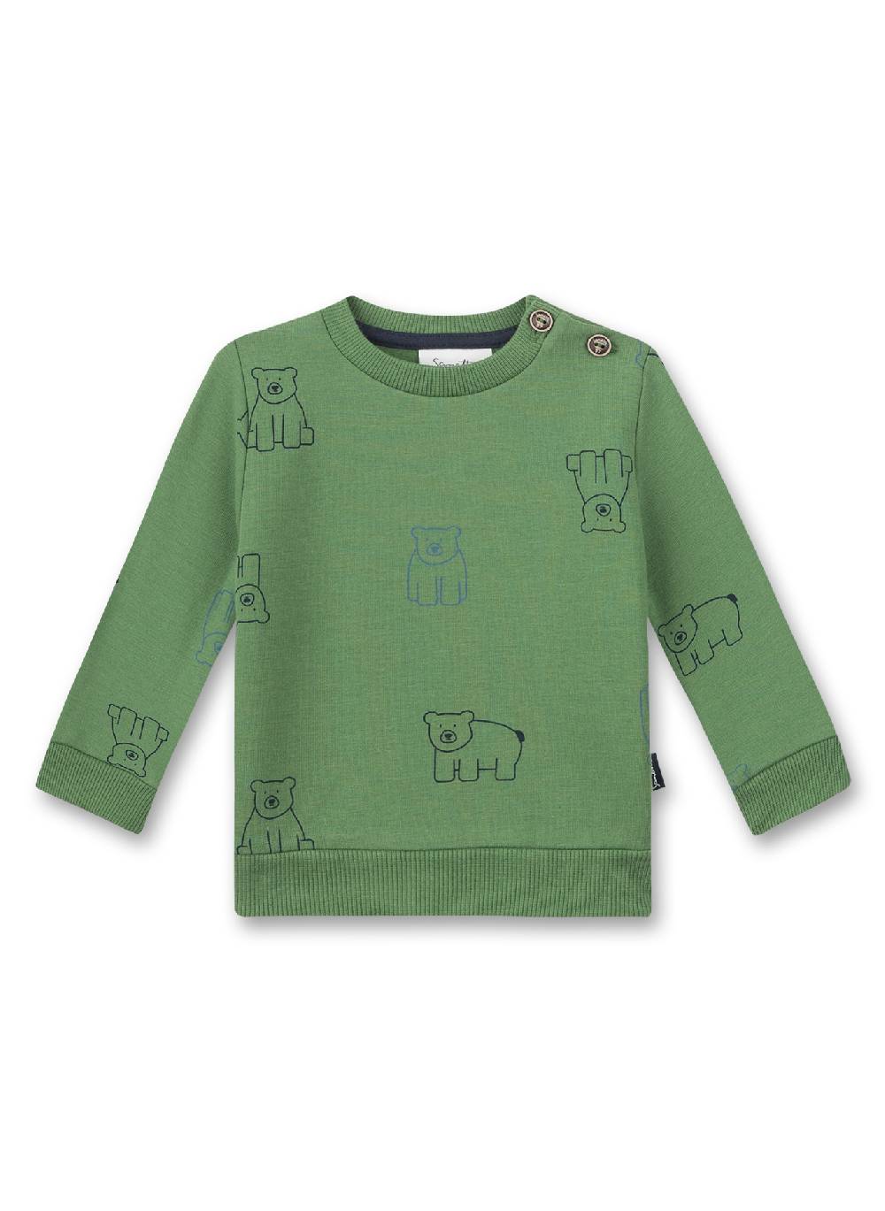 Sanetta Jungen-Sweatshirt Grün