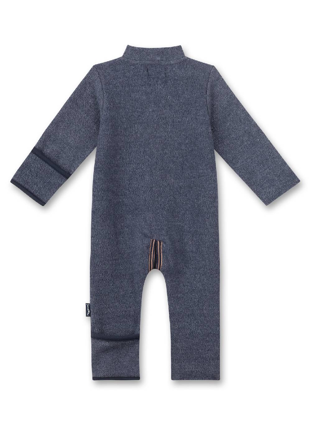 Sanetta Unisex-Fleeceoverall Blau aus recyceltem Polyester Outlet