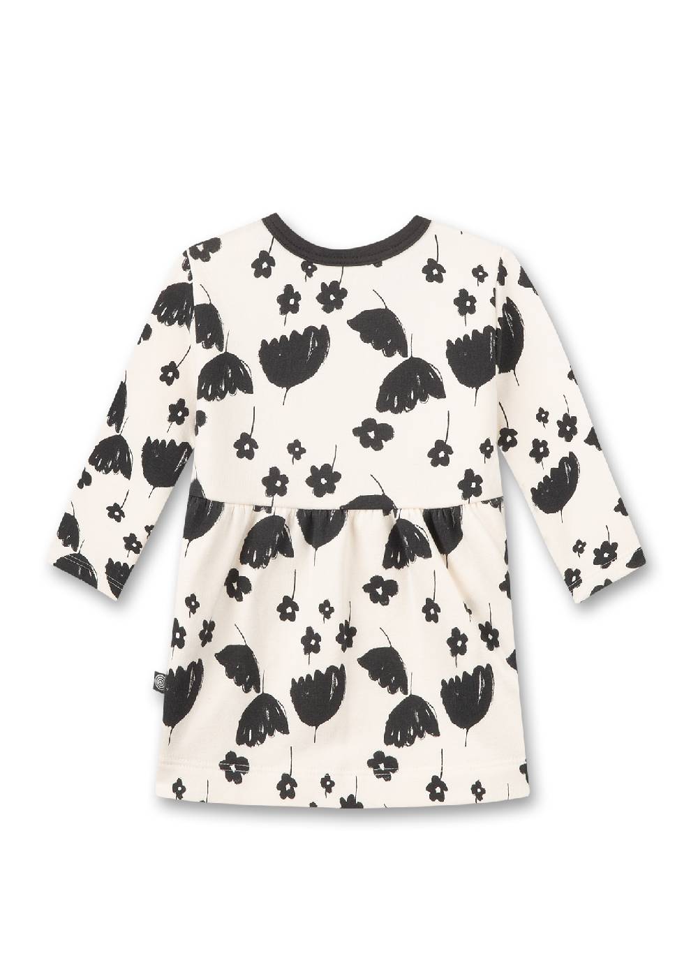 Sanetta Mädchen-Sweatkleid Off-White im Angebot
