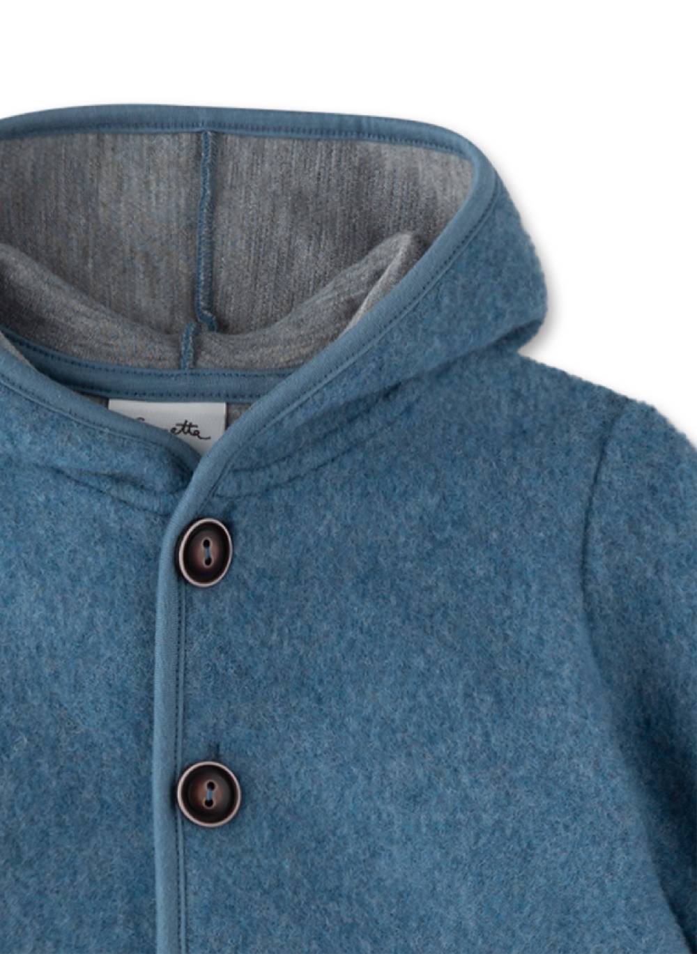 Sanetta Outdoor-Overall aus Wolle Blau Hotsell