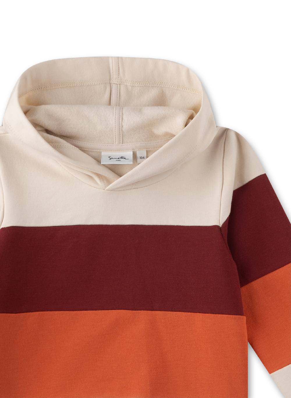 Sanetta Jungen-Sweatshirt Beige mit Kapuze Günstiger Verkauf