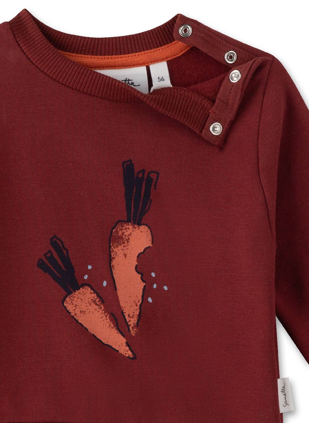 Sanetta Jungen-Sweatshirt Rot Angebote