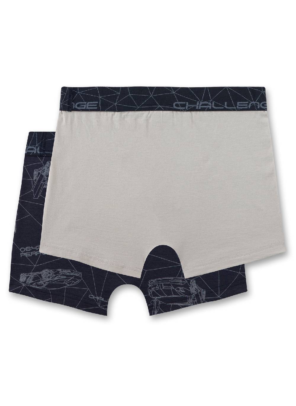 Sanetta Jungen-Hipshorts (Doppelpack=) Blau & Grau Hotsell