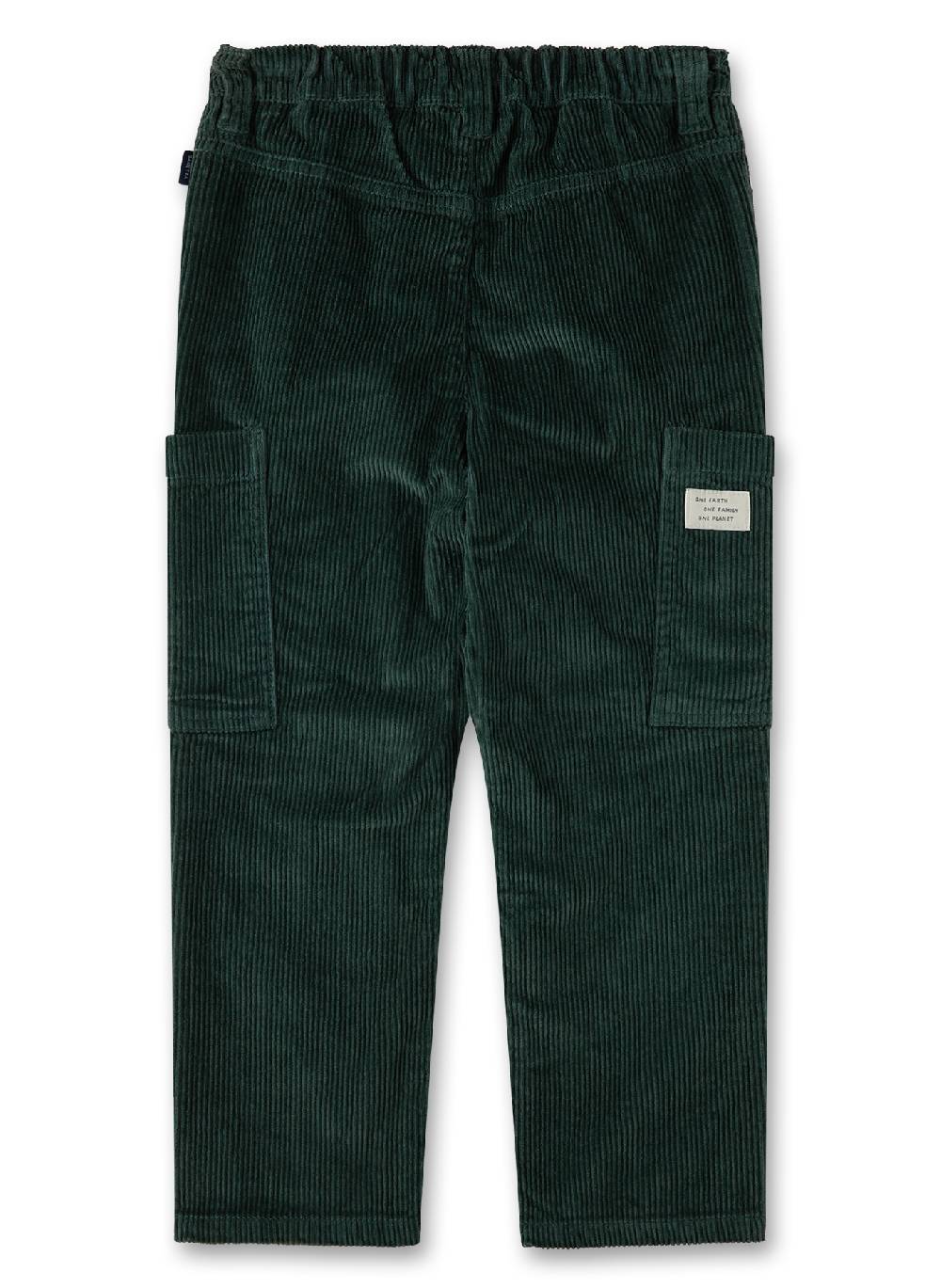 Sanetta Jungen-Cordhose Dunkelgrün Fabrikverkauf
