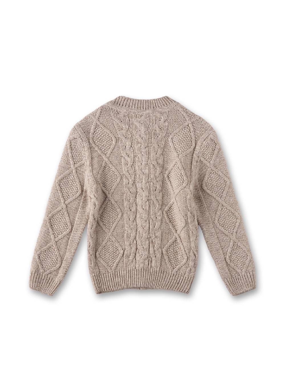 Sanetta Flachstrick-Cardigan Beige Meist gekauft