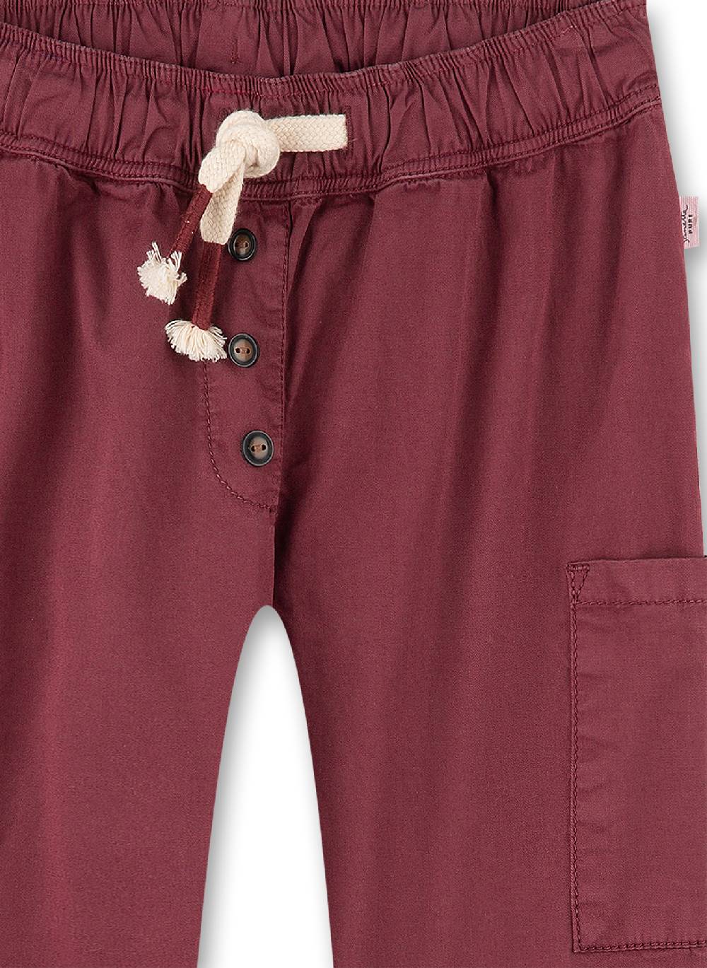 Sanetta Mädchen-Hose Weinrot Meist gekauft