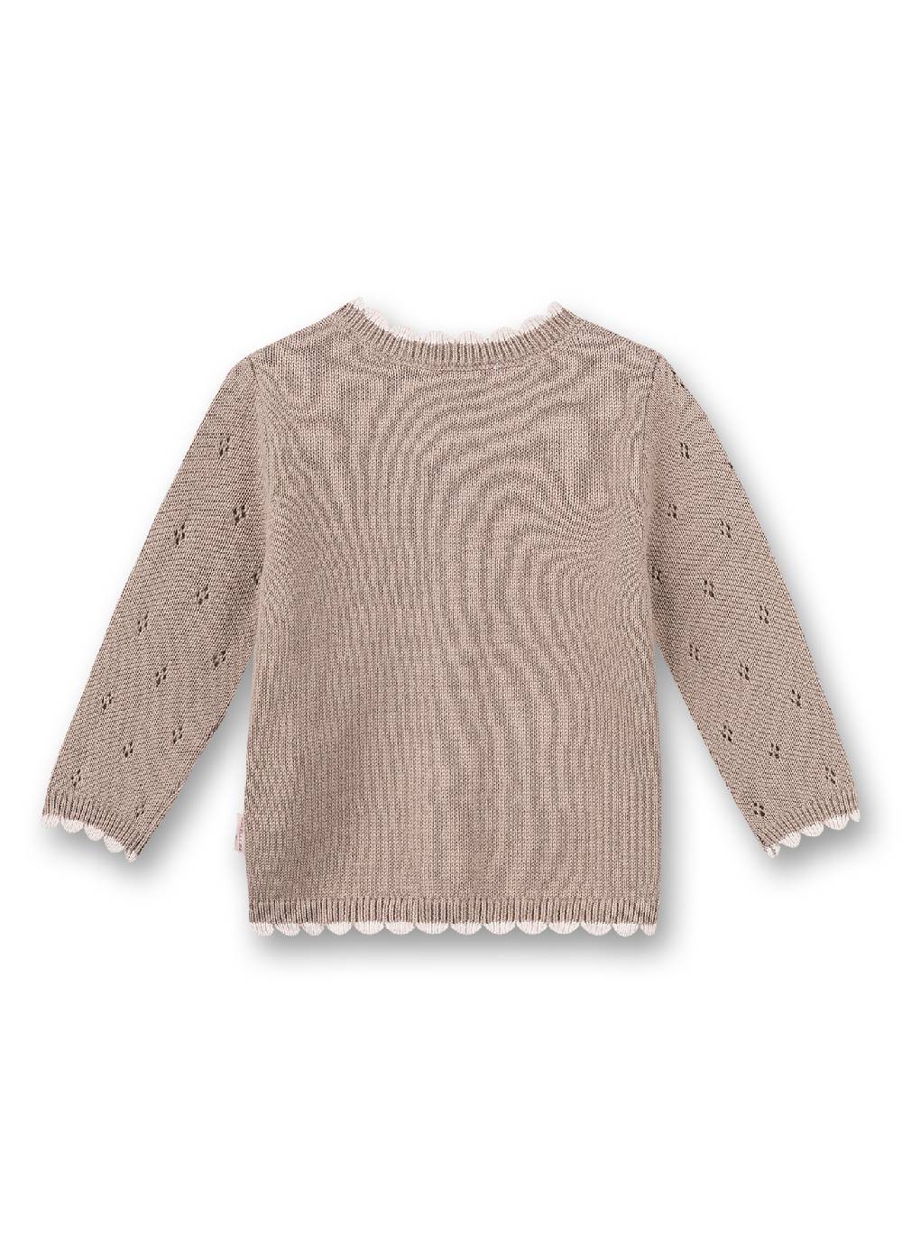 Sanetta Mädchen-Cardigan Braun Lovely Teddy Blitzverkäufe