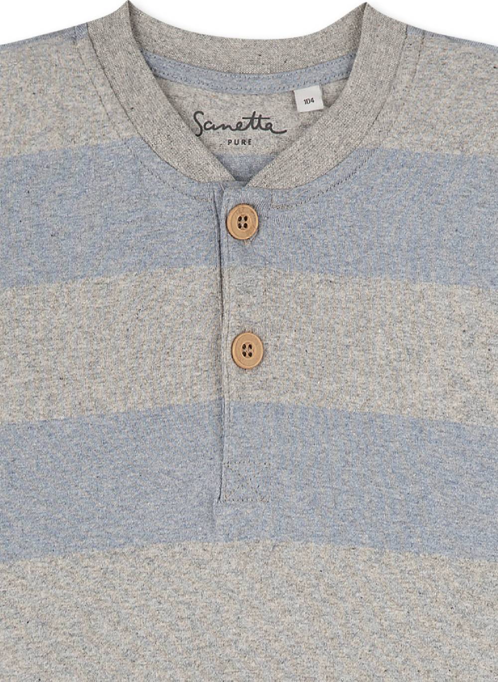 Sanetta Jungen T-Shirt Blau Outlet