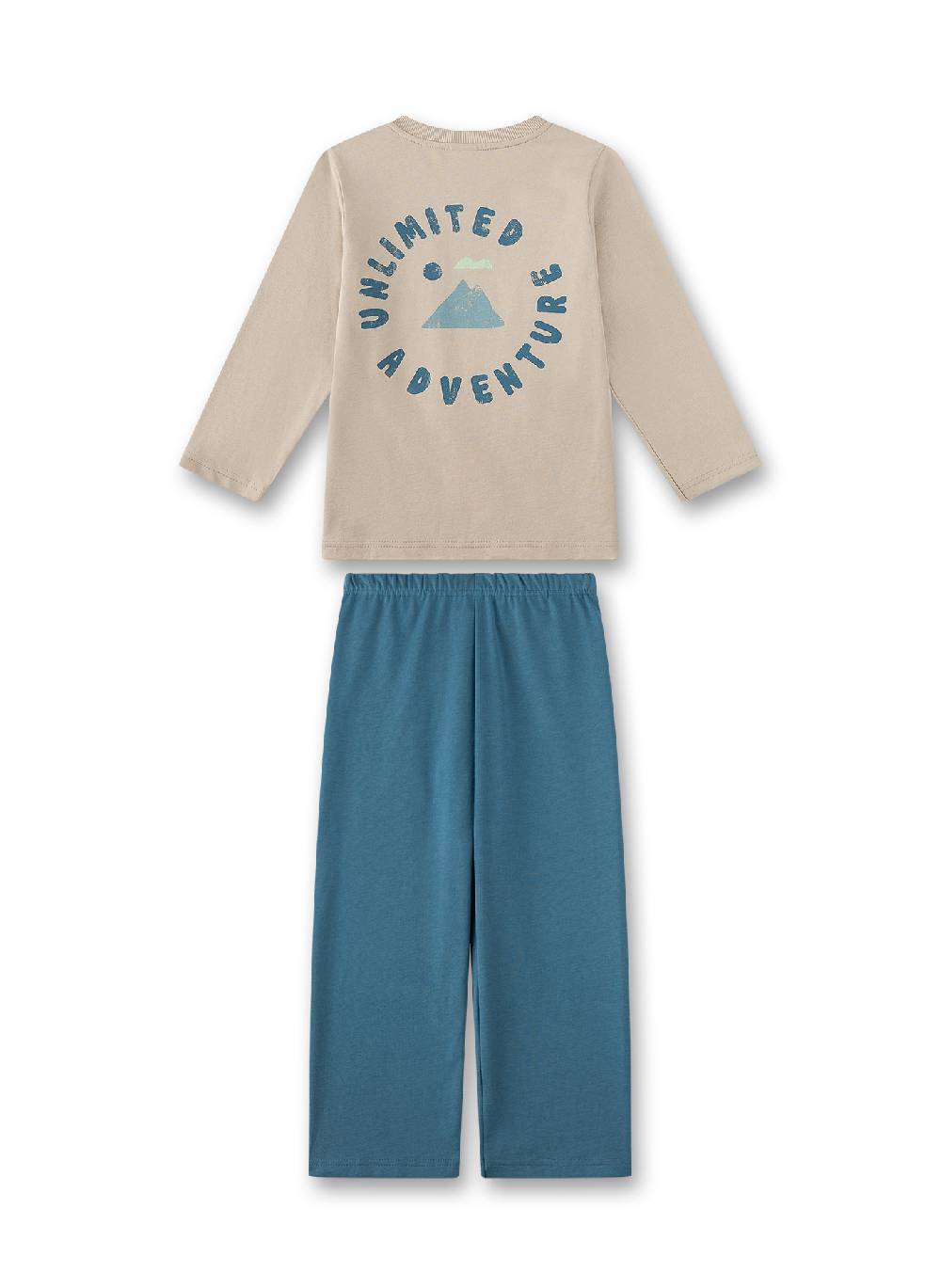Sanetta Jungen-Schlafanzug Beige Fabrikverkauf