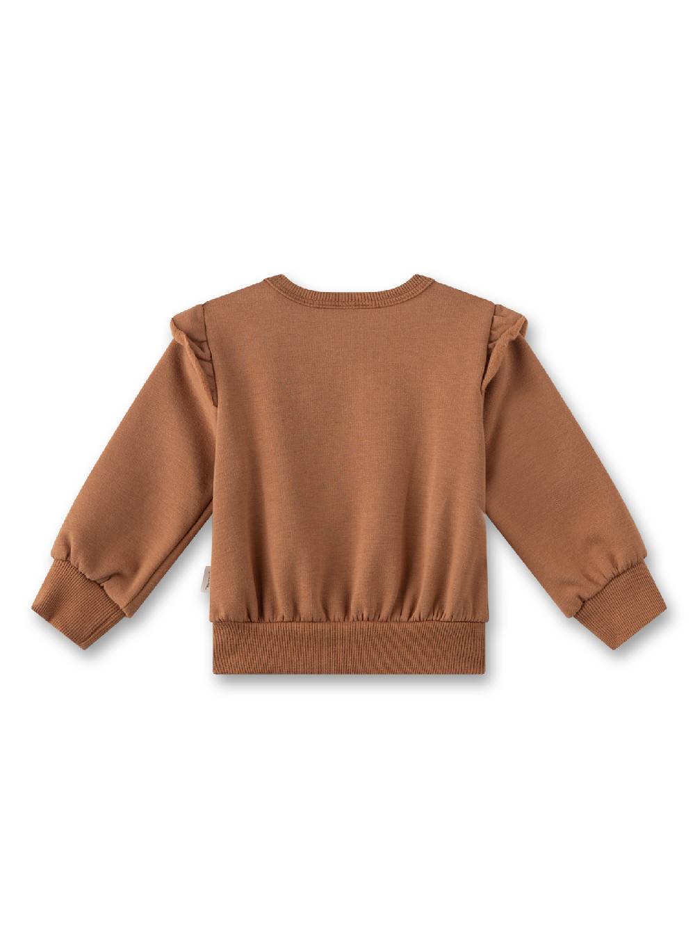 Sanetta Mädchen-Sweatshirt Braun Schlussverkauf
