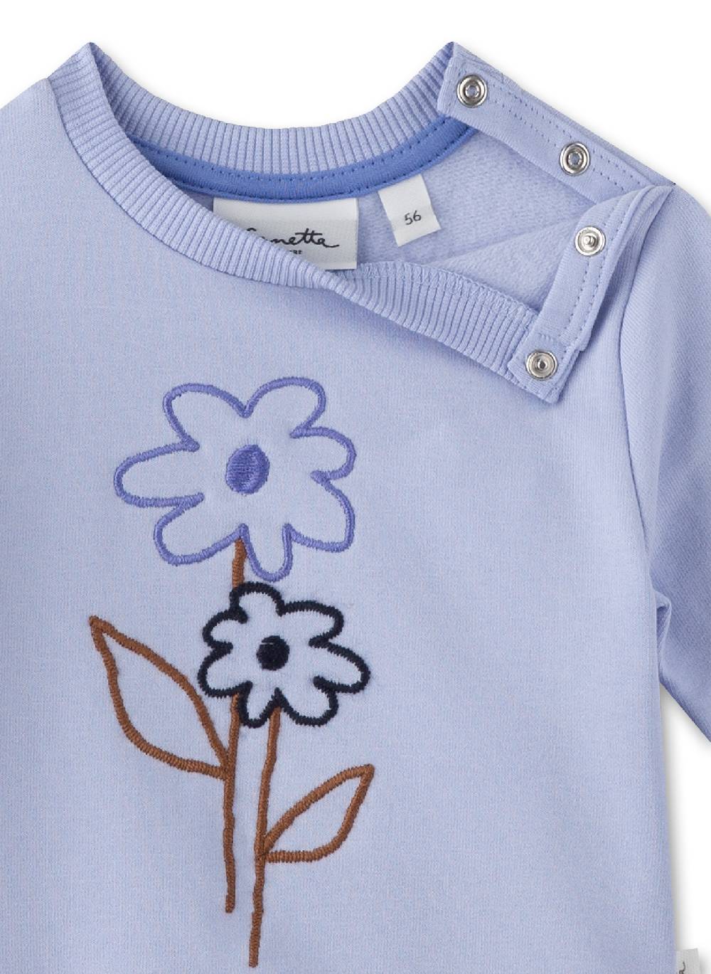 Sanetta Mädchen-Sweatshirt Blau Online