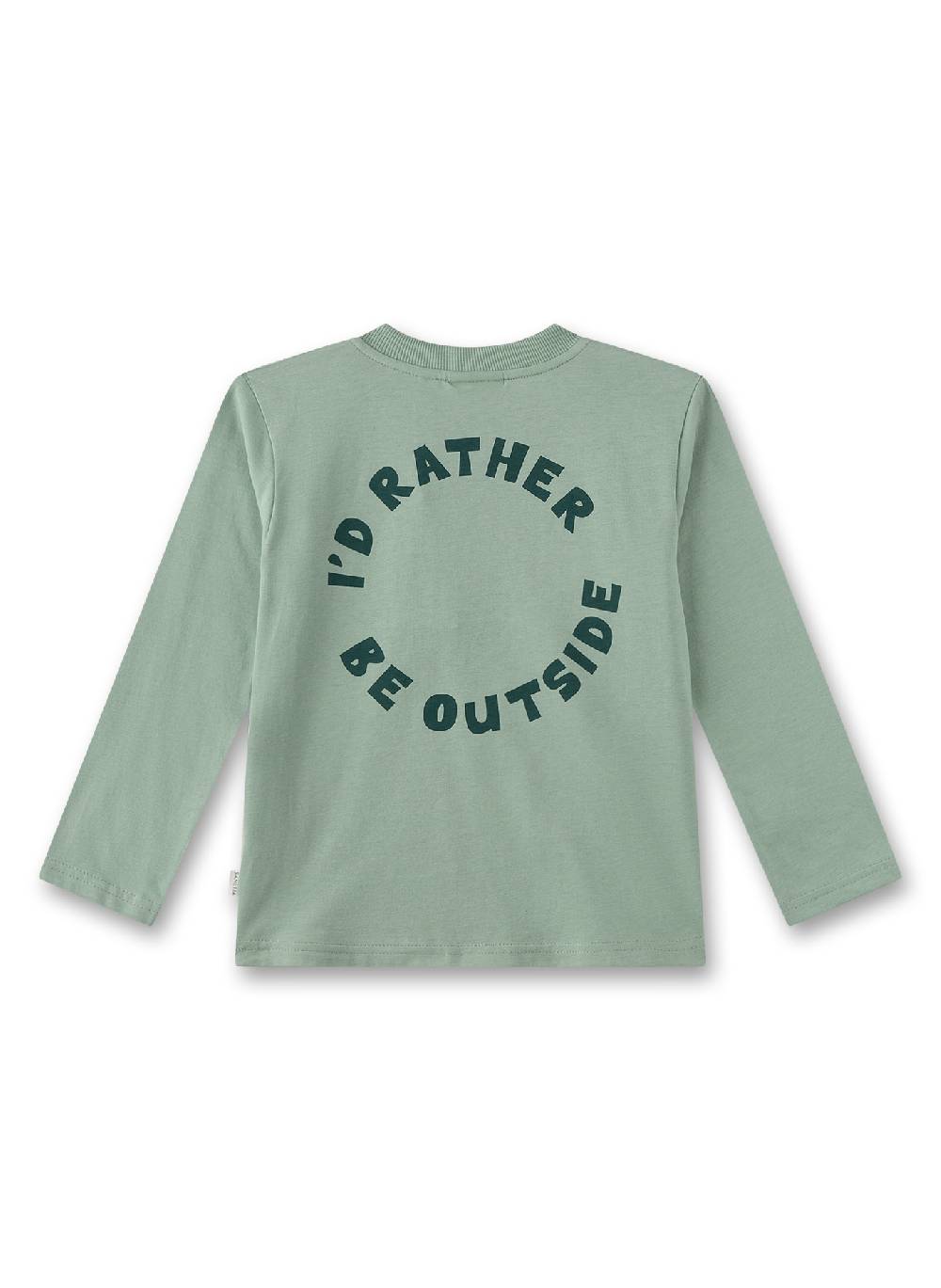 Sanetta Jungen-Langarmshirt Grün Outlet