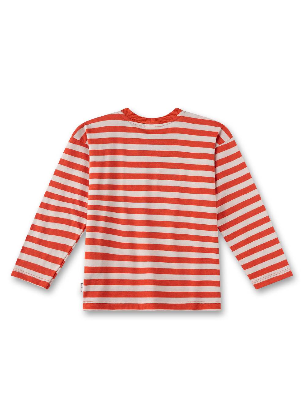 Sanetta Jungen-Langarmshirt Orange Auslauf