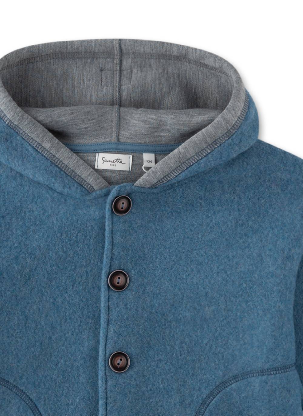 Sanetta Jungen-Fleece-Jacke Blau Hotsell