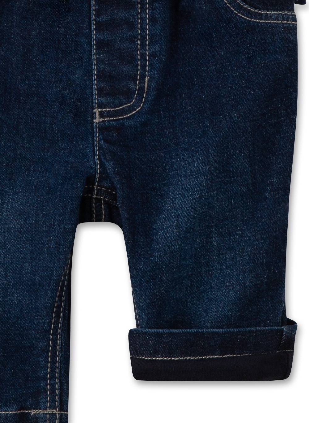Sanetta Baby-Jeans Blau gefüttert im Angebot