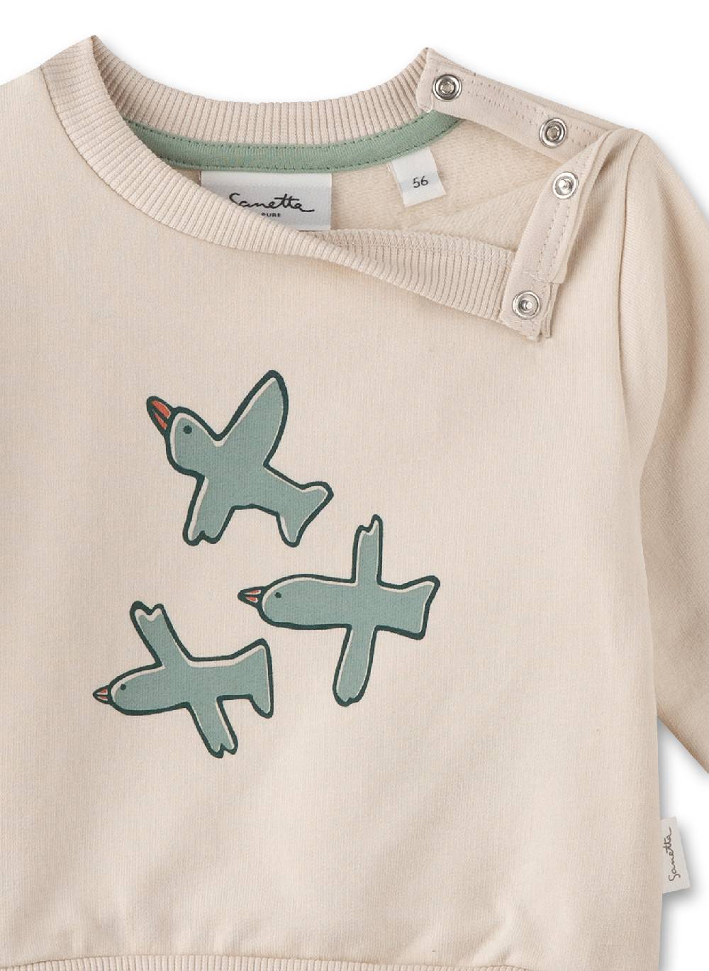 Sanetta Jungen-Sweatshirt Beige Günstiger Verkauf