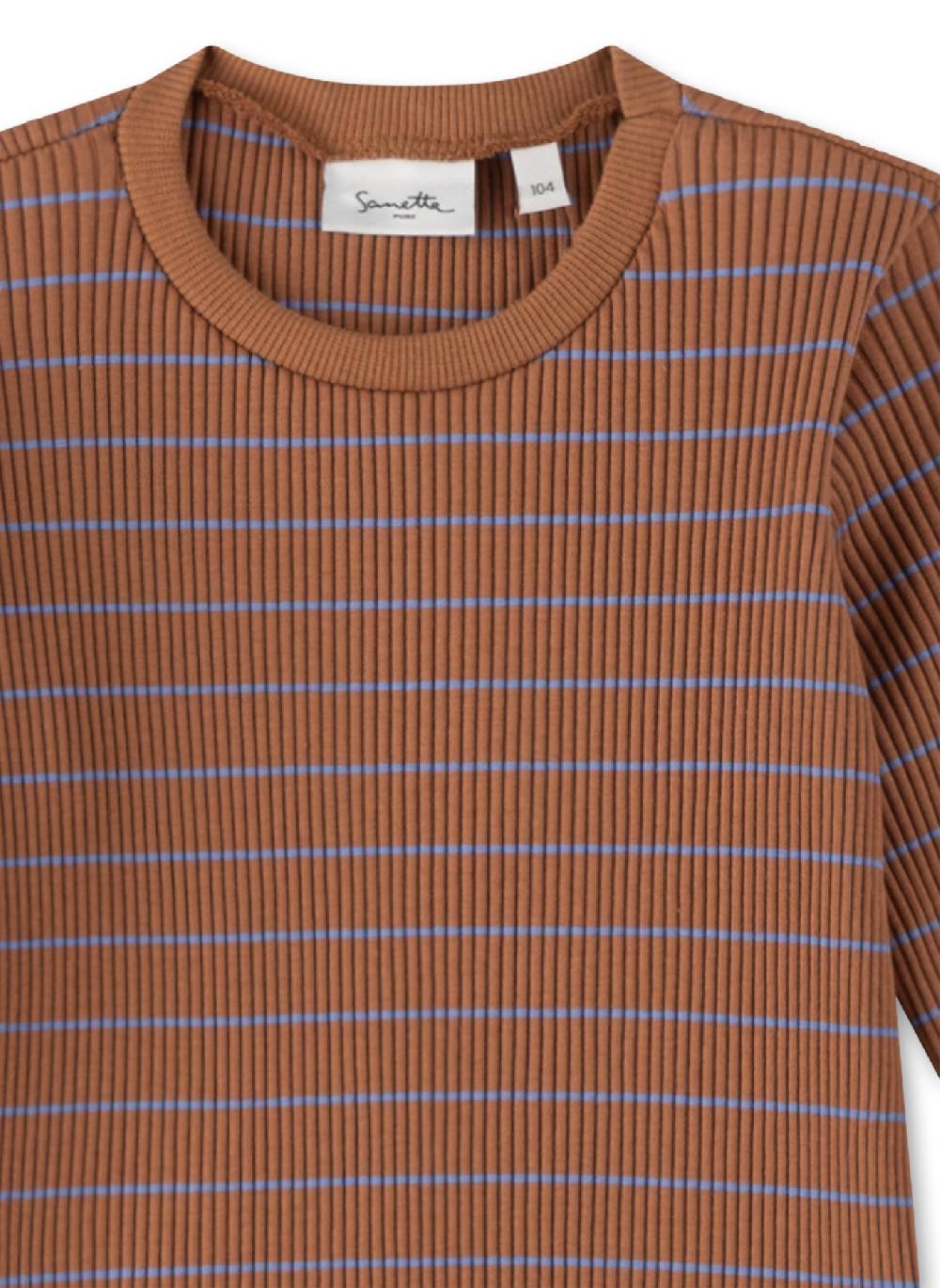 Sanetta Mädchen-Langarmshirt Braun Outlet