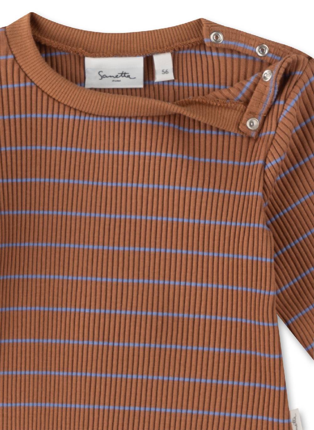Sanetta Mädchen-Langarmshirt Braun Outlet