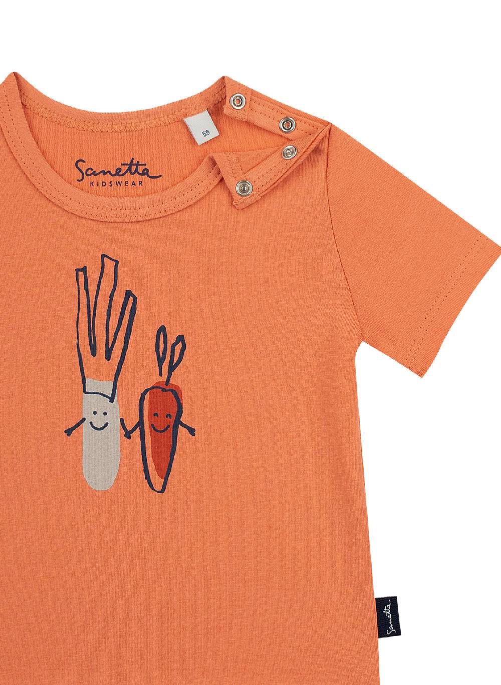 Sanetta Jungen T-Shirt Orange Blitzverkäufe