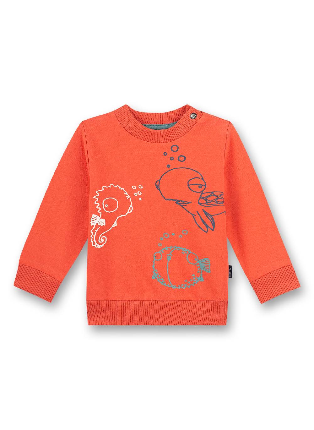 Sanetta Jungen-Sweatshirt Rot