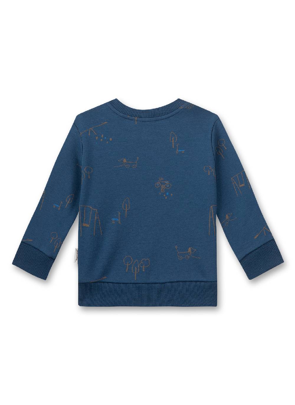 Sanetta Jungen-Sweatshirt Blau Auslauf
