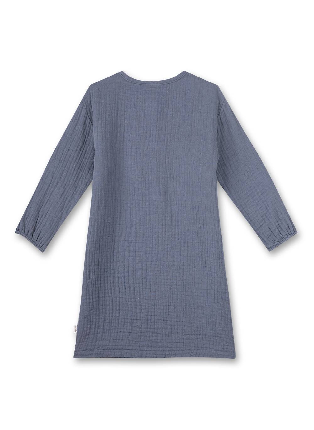 Sanetta Mädchen-Kleid aus Musselin Blau Günstiger Verkauf