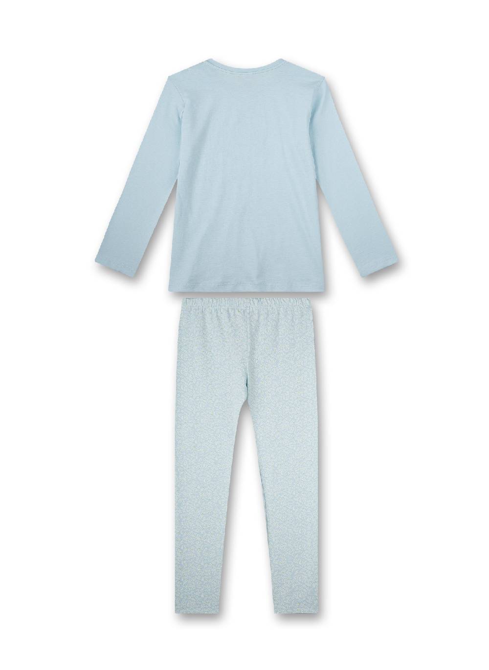 Sanetta Mädchen-Schlafanzug lang Hellblau Outlet