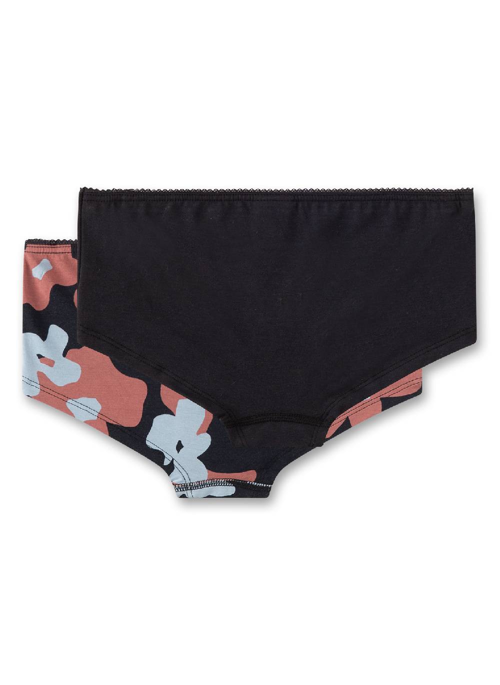 Sanetta Mädchen-Cutbriefs (Doppelpack) Dunkelgrau im Angebot
