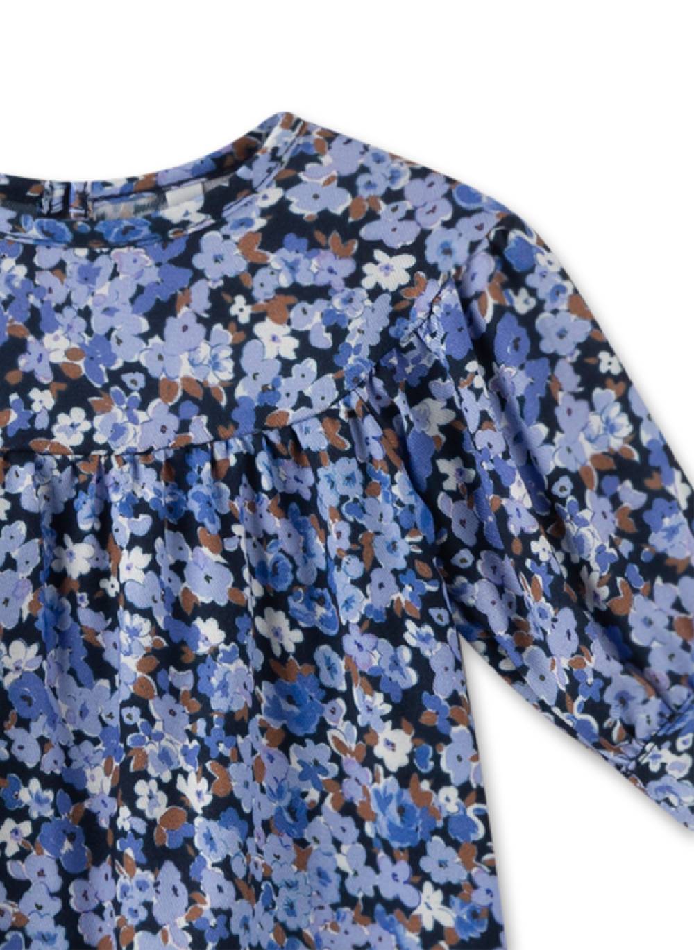 Sanetta Mädchen-Kleid Blau Günstiger Verkauf