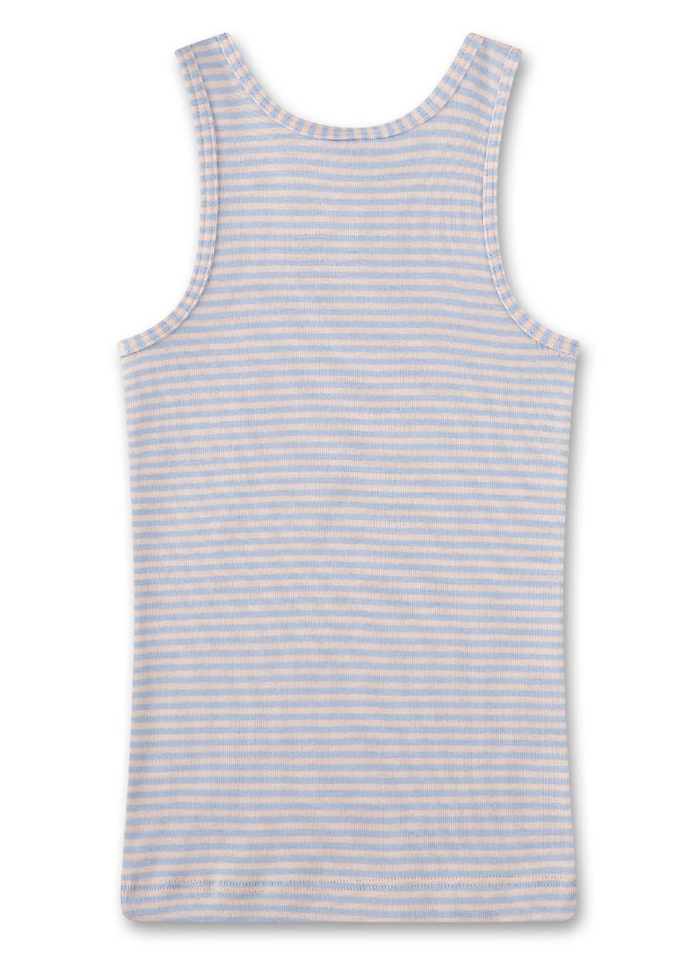 Sanetta Mädchen-Unterhemd Blau im Angebot