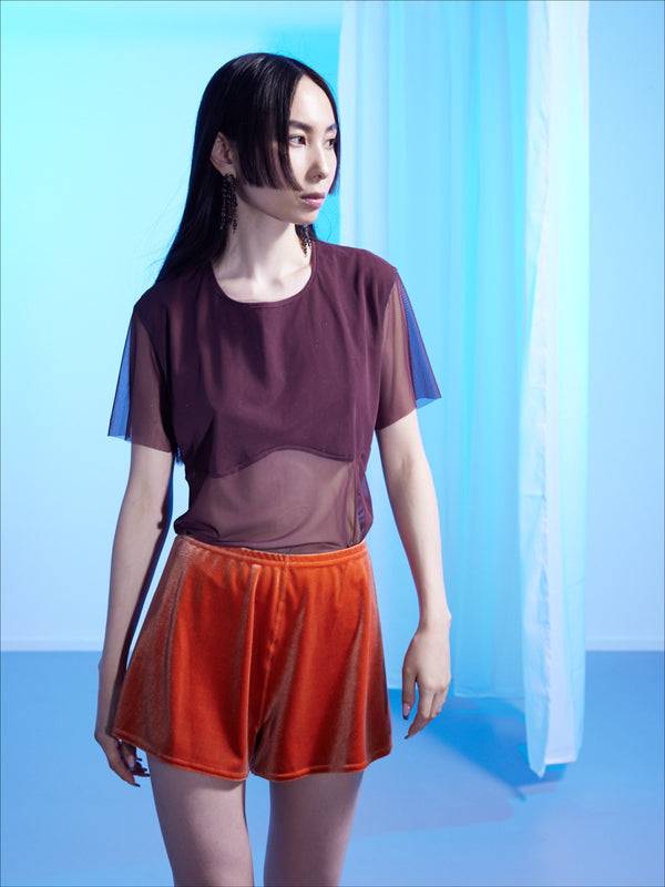 Simone Wild Mesh Conture Tee Schlussverkauf