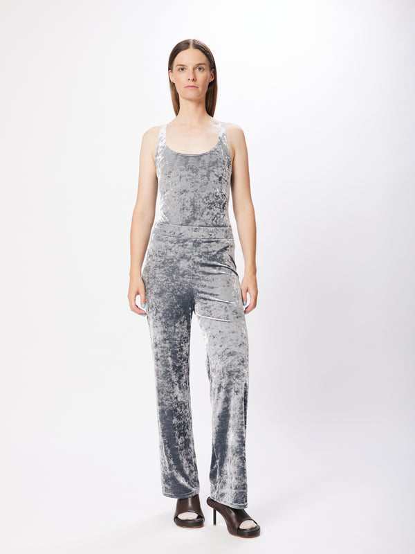 Simone Wild Hammered Velvet Singlet Fabrikverkauf