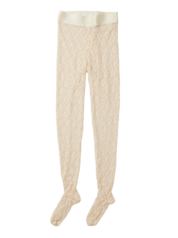 Simone Wild Lace Tights Outlet