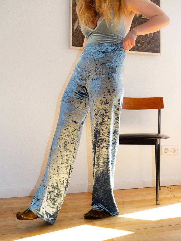 Simone Wild Hammered Velvet Cozy Pants Günstiger Verkauf