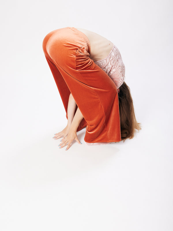 Simone Wild Velvet Pocket Pants Amber Meist gekauft