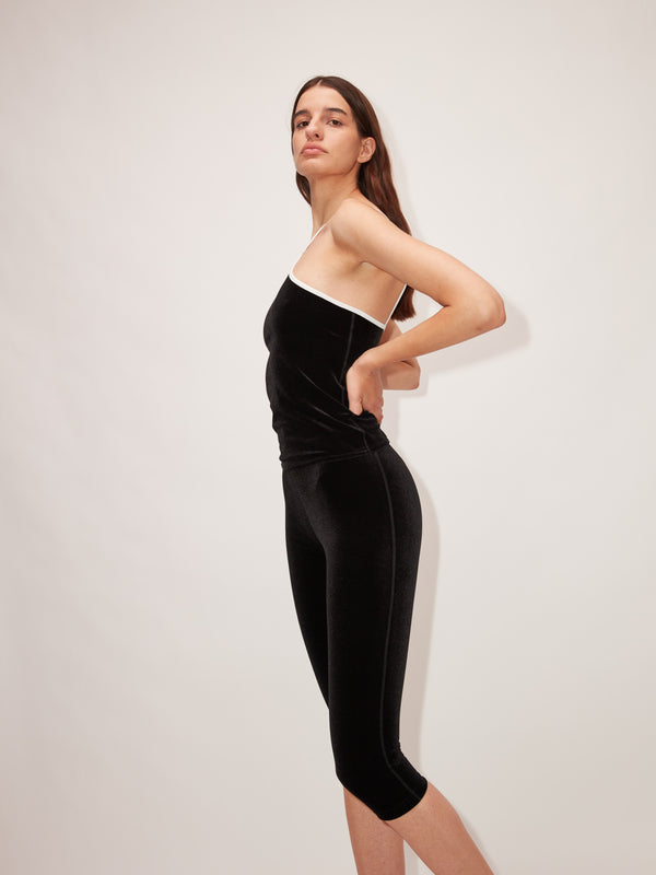 Simone Wild Velvet Long Short Hotsell