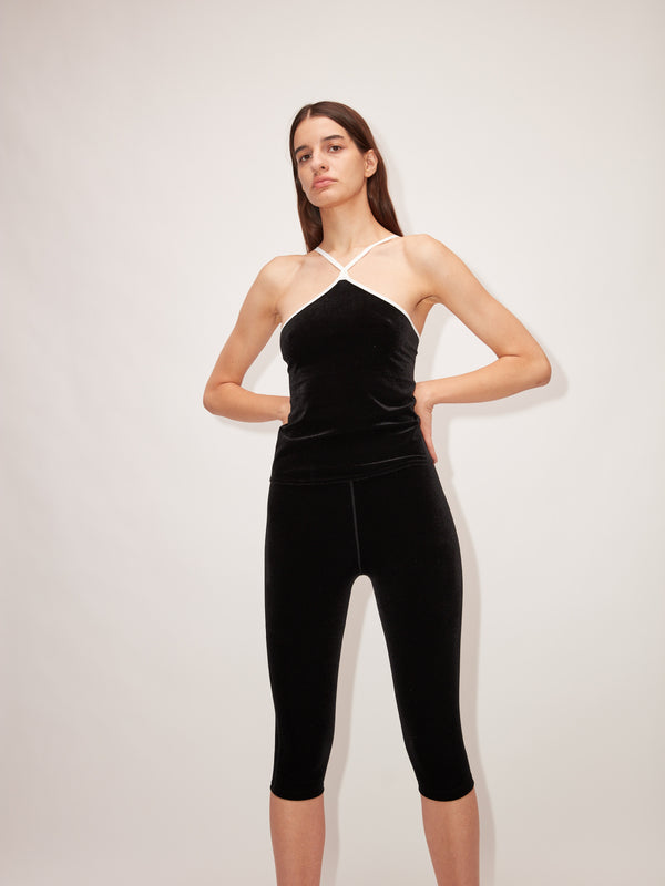 Simone Wild Velvet Long Short Hotsell