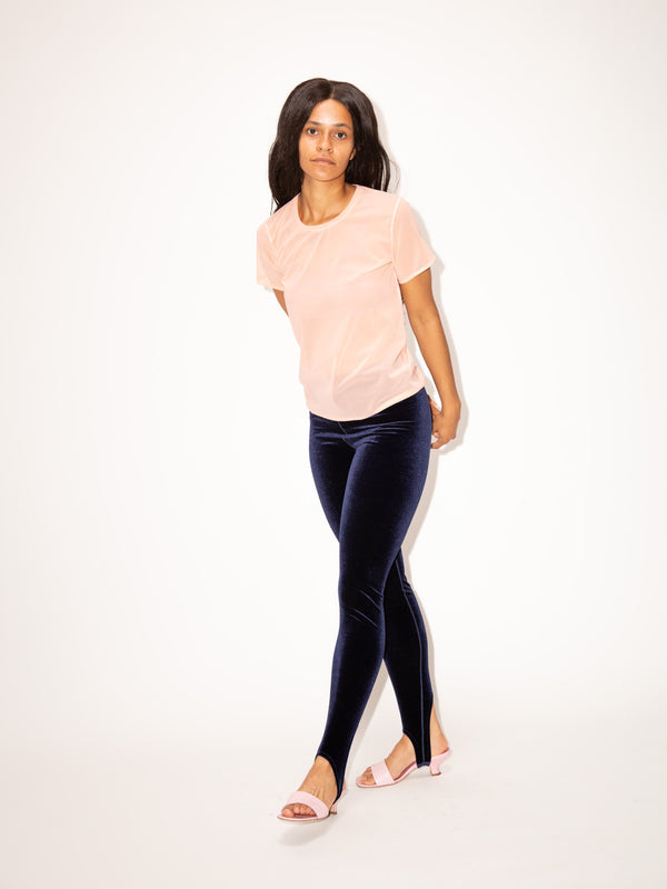 Simone Wild Velvet Stirrup Pants Fabrikverkauf
