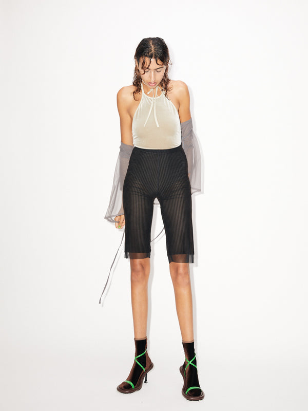 Simone Wild Net Print Capri Pants Blitzverkäufe
