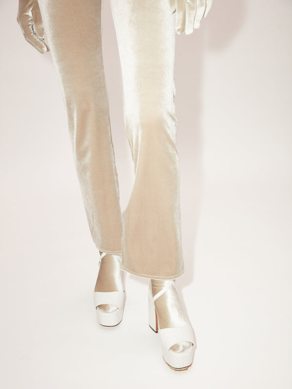 Simone Wild Velvet Ankle Socks Outlet