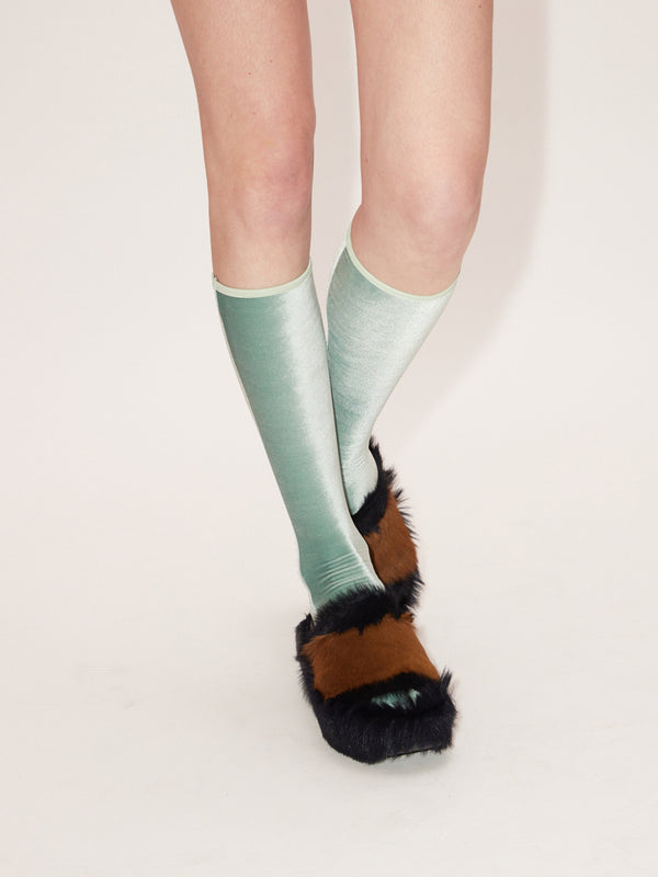 Simone Wild Velvet Knee Socks Meist gekauft