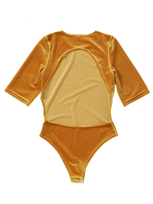 Simone Wild Velvet Body Open Back Hotsell